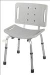 Shower Chair with Back; MUST CALL TO ORDER