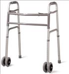 Bariatric Folding Walker with 5" Wheels; MUST CALL TO ORDER