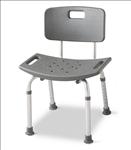 Aluminum Bath Benches with Back; MUST CALL TO ORDER